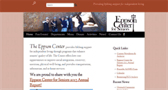 Desktop Screenshot of eppsoncenter.org